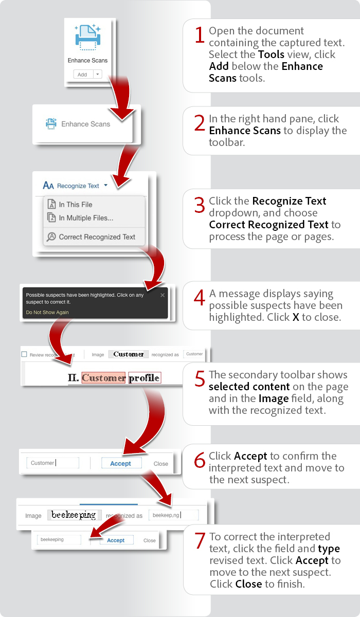 How to find and correct OCR errors